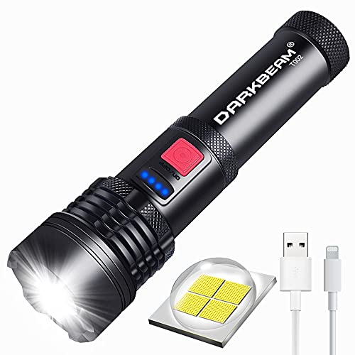 DARKBEAM USB Rechargeable LED Flashlight T002 Super