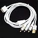 GooDGo Premium Av Video to Tv RCA Cable USB Charger for Ipod Touch Iphone Ipad 4 4g 4s 3gs