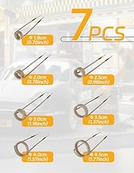 Solary Induction Heater Coil Kit, 7Pcs Essential