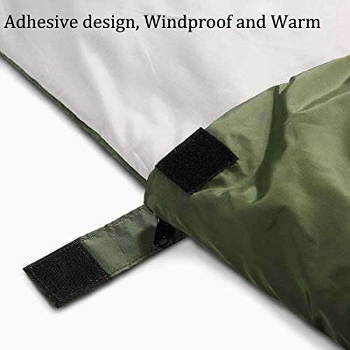 FARLAND Double Sleeping Bag for Adults Teens Kid with Compression Sack Portable and Lightweight for 3-4 Season Camping, Hiking,Waterproof,Traveling, Backpacking and Outdoor - Thumbnail 5