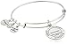 Alex and Ani Godspeed Expandable Rafaelian Silver-Tone Bangle Bracelet