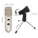 Artempo Professional Studio Microphone Set Broadcast Recording Condenser Sound Microphone with Tripod Stand