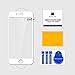 Spigen iPhone 7 Screen Protector Tempered Glass/Full Coverage for iPhone 8 (2017) / iPhone 7 (2016) - White