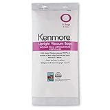 Kenmore 53294 Style O HEPA Cloth Vacuum Bags Upright Vacuum Cleaners 6 Pack (Premium Pack)