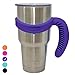 Handle for YETI Cup 30 oz RTIC SIC and Other 30 oz Tumblers. ChillOut Life Handle for Yeti Stainless Steel Tumbler BPA-free.(Sky Blue Handle Only) (Old Purple)
