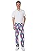 Tipsy Elves Men's American Flag Argyle Golf Pants - USA Golf Pants: Large