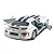 Set of 4: 5" Dodge Viper GTSR 1:36 Scale (Black/Blue/Red/White) by Kinsmart
