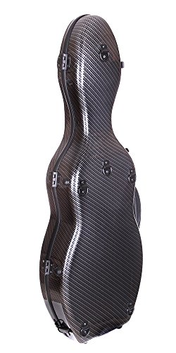 Tonareli Checkered Carbon-look Finish Violin Case - 4/4 VNF 1013