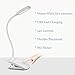 LOYLOV Book Light USB Rechargeable,3 Brightness Glare-Free Soft Lights,12 Warm Leds,Clip on Headboard in Bed at Night 360 Degrees Flexible,Touch Switch USB Bedside Reading Lamp for Bookworms and Kids