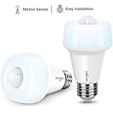 Sengled Smartsense Motion Sensor Light Bulb LED 5000K Daylight A19 Motion Detected Bulb Automatic Activated by Movement 65W Equivalent Indoor Porch Hallway Closet Basement Light Bulbs, 2 Pack