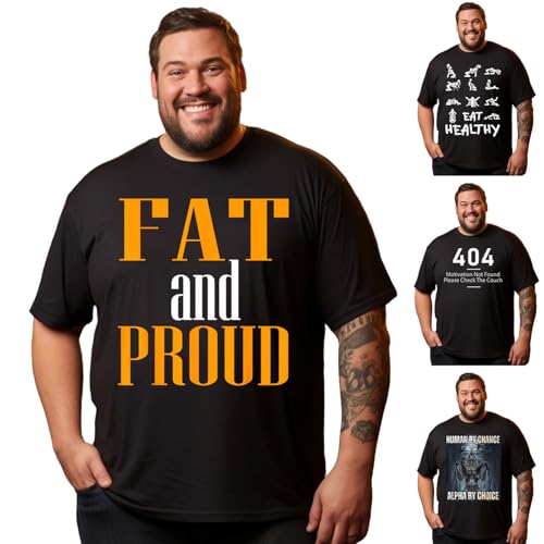 xtalline Big and Tall Men T Shirts Graphic Tee