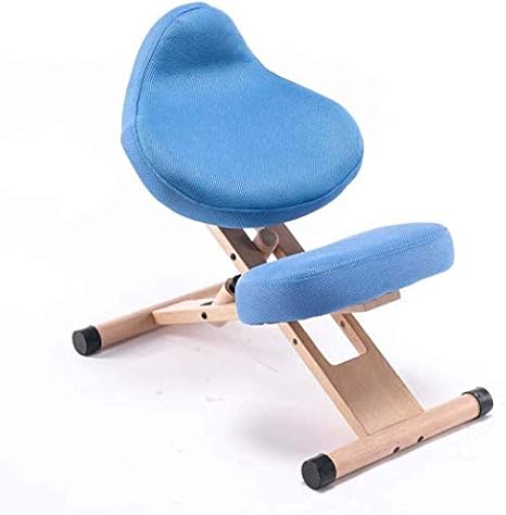 Amazon Lilis バランスチェア 姿勢矯正 骨盤矯正 チェア 瞑想のゲームコンピュータの作業に適し人間工学膝間付椅子 調節可能な角度と高さを 持つ姿勢スツール Size Blue バランスチェア オンライン通販