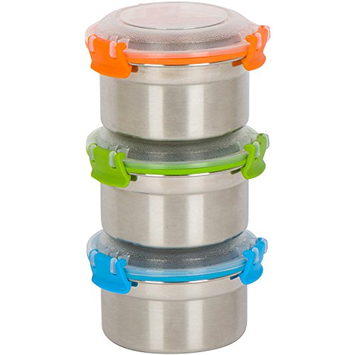 Steelware Snap Seal Leakproof Stainless Steel Lunch Box Containers C2