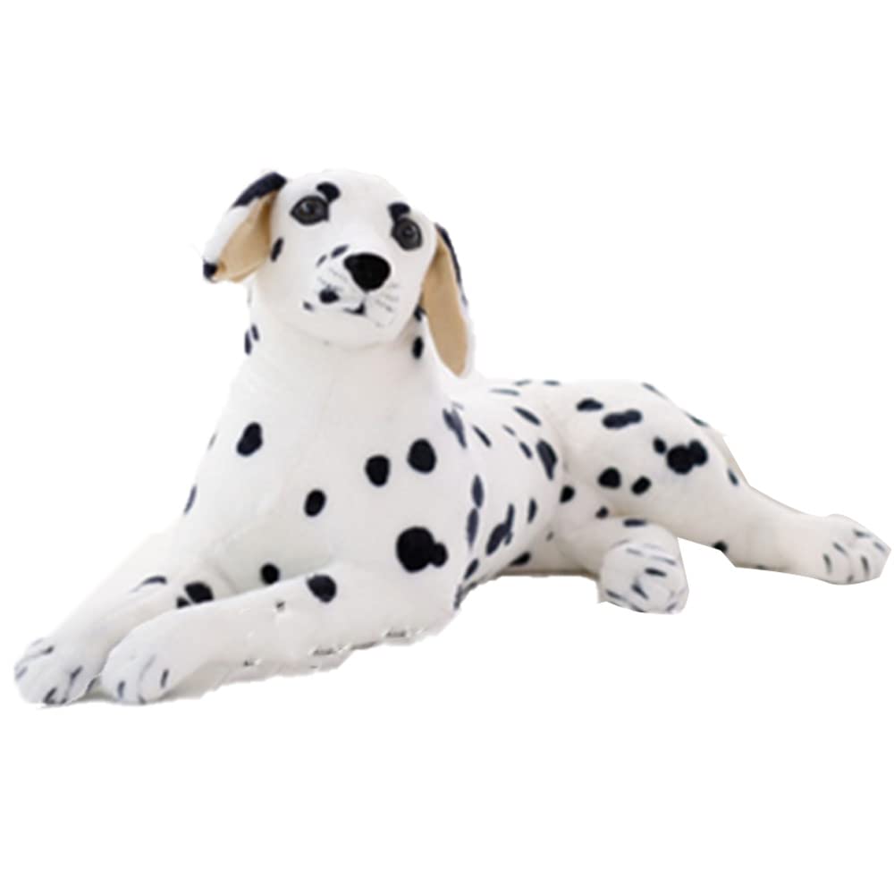 OUKEYI 18.9 Inch Realistic Stuffed Animals Dog Dalmatian Plush Toys,Plush Animal Gift for Boy or Girl