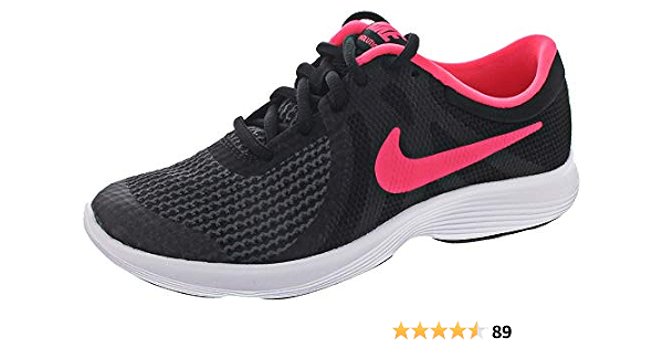 Nike Revolution 4 (gs) Girls' Running Shoes, Black (Black/racer Pink/White  004), 3.5 UK (36 EU),943306-004: Buy Online at Best Price in UAE - Amazon.ae