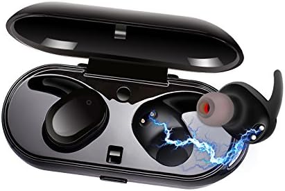 Elitehood Wireless Earbuds Bluetooth Sweatproof TWS with Mini Charging Case for Sports