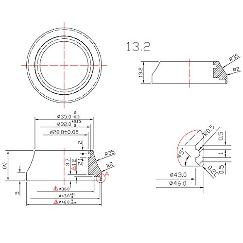 OMNI Racer Worlds LIGHTEST Integrated Headset Conical Carbon Spacer 1-1/8" 15mm - Thumbnail 4