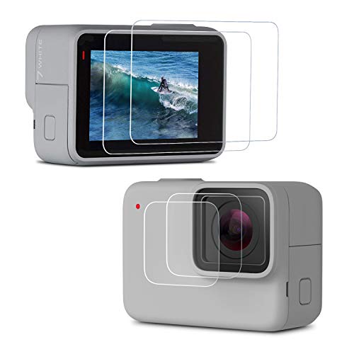 Kit Riparazione: Vetro Lente Obiettivo Ricambio Per Fotocamera GoPro Hero7 Silver/Hero7