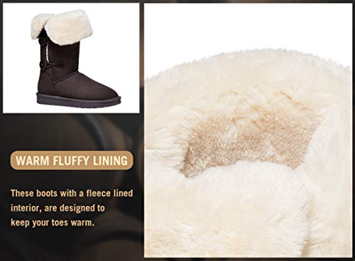 CAMEL-12-Tall-Mid-Calf-Winter-Boots-for-Women-Faux-Fur-Snow-Boot-3-Button-Suede-Fashion-Booties-Knee-High