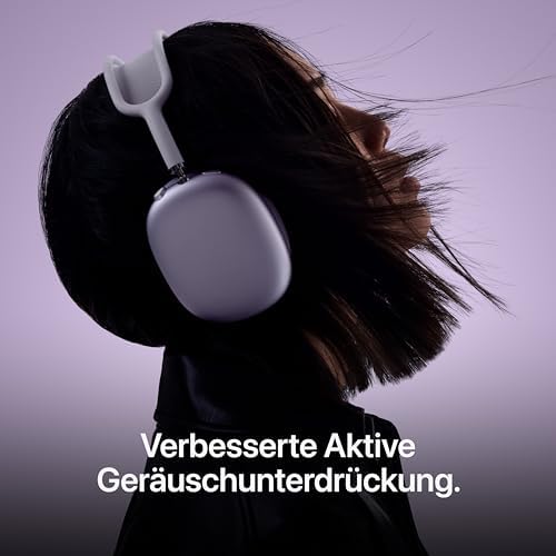 AirPods Max 2 kabellose Over-Ear Kopfhörer, Aktive Geräuschunterdrückung, Adaptives Audio, Personalisiertes 3D Audio, Live Übersetzung – Blau ​​​​​​​