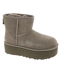 UGG Women's Classic Mini Platform Boot, Smoke
