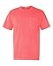 Comfort Colors 6.1 oz. Garment-Dyed Pocket T-Shirt>XL NEON RED ORANGE