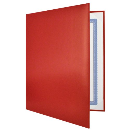 Red Padded Diploma Covers - Set of 25