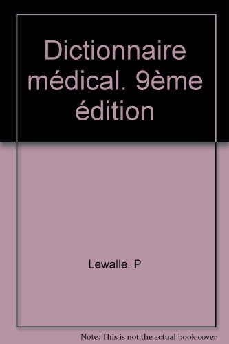 Dictionnaire médical