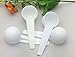 20pcs 10ml/5g white Plastic Kitchen/Cooking Measuring Spoons