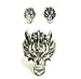 [FF7AC cloud set of 2] FF7 Cloud Cloudy Wolf ring motif earrings FINAL FANTASY VII ADVENT CHILDREN (Final Fantasy ADVENT CHILDREN) fan goods, items costume accessory accessories cosplay props (japan i