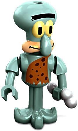 SpongeBob Squarepants Mega Bloks Mini Figure Caveman Squidward
