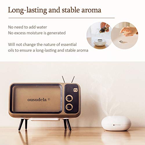 Small Essential Oil Diffuser, Portable Waterless Diffuser, USB Diffusers for Essential Oils, Silent Mini Differ Can be… - Image 3