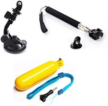 Hero GoPro Mount Case Accessories Suction Cup Floating Monopod 2 3 4 5 Camera