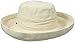 Scala Women's Cotton Big-Brim Hat with Inner Drawstring