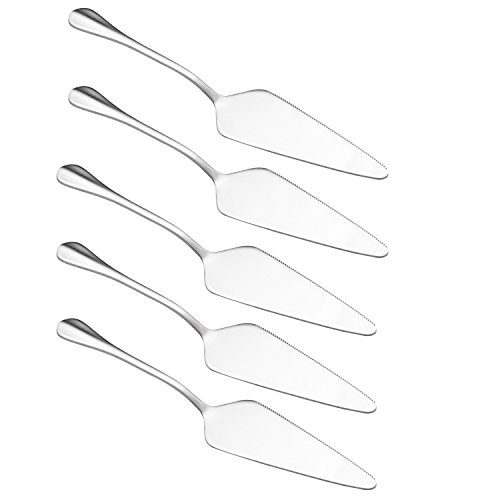 Buy Pie Server Stainless Steel, HOFTEN Cake Pie Pastry Server Set of 5