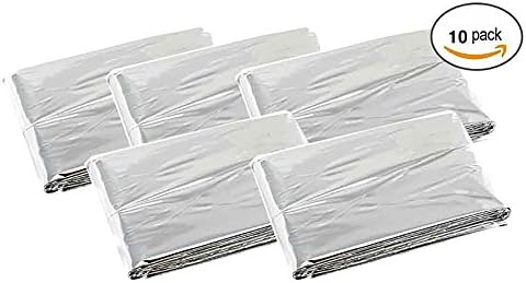 MURE Emergency Survival Blanket 52"x84" (pack 10)