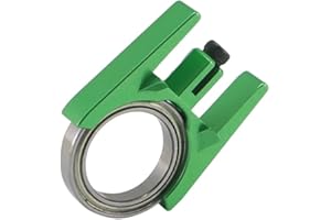 RCAWD Aluminum Alloy Center Driveshaft High Speed Support Set for 1-10 Arrma 3s Blx&Mega550 Cars(Green)