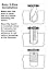 E-Z LOK Threaded Insert for Metal 12L14 Carbon Steel Thread Inserts 1/2-20 Internal Threads, 3/4-10 External Threads, 0.656 Length Pack of 5