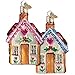 Old World Christmas Sweetheart Cottage Glass Ornament