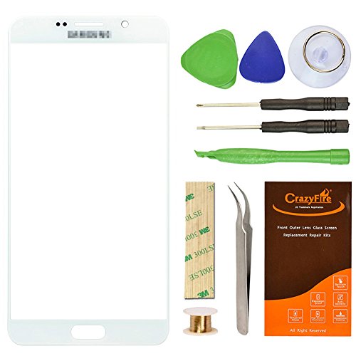 Samsung galaxy note 5 replacement screen lens glass, crazyfire® …