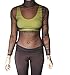 FAROOT Women Sexy Mesh Sheer See Through Long Sleeve Tops Tee Blouse (US 2-4, Black)