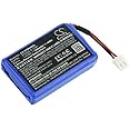 SHINEAR 1000mAh Battery Replacement for Satlink WS-6908 WS-6909 WS-6932 WS-6936 WS-6906 WS-6912 WS-6933 F03409 E-1544 (7.4V)