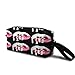 Suining Sxey Lip Logo Cosmetic Bag Zipper Toiletry Travel Makeup Organizer