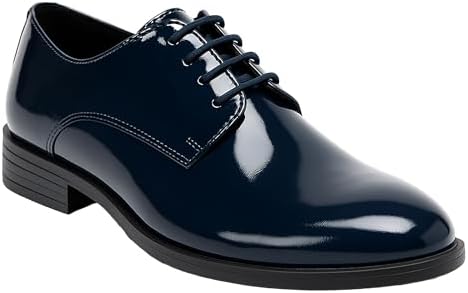 navy blue dress shoes near me Men's Navy & Blue Shoes-Bruno Marc