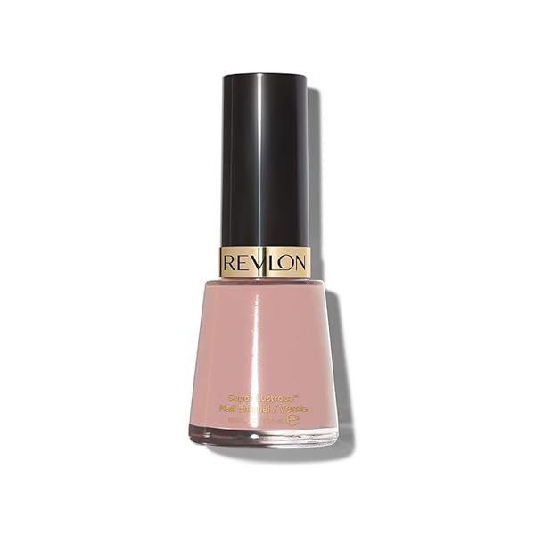 REVLON NAIL POLISH, SUPER LUSTROUS NAIL ENAMEL POLISH, CHIP RESISTANT & LONGWEAR FORMULA, HIGH SHINE FINISH, 165 ROMANTIQUE, 0.5 FL OZ.