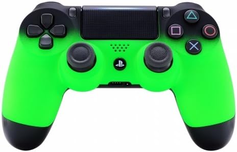 PS4 Dualshock Playstation 4 Wireless Controller Custom Soft Touch Fade New Model (Green)