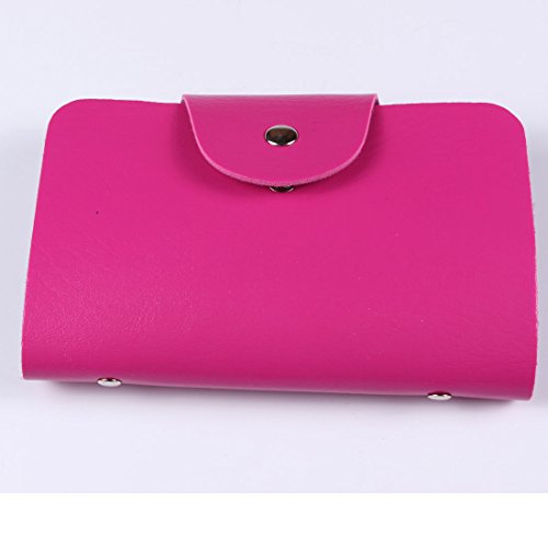 Finger Angel Nail Stamp Plate Synthetic Leather Case Holder Organizer Nail Image Stamping Plates Case For 6X12Cm Template-Rose Red Color