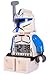 LEGO Kids' 9003936 Captain Rex Mini Figure Clock