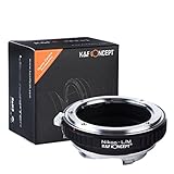 K&F Concept Lens Mount Adapter for Nikon Mount Lens to Leica M Lens Camera Body