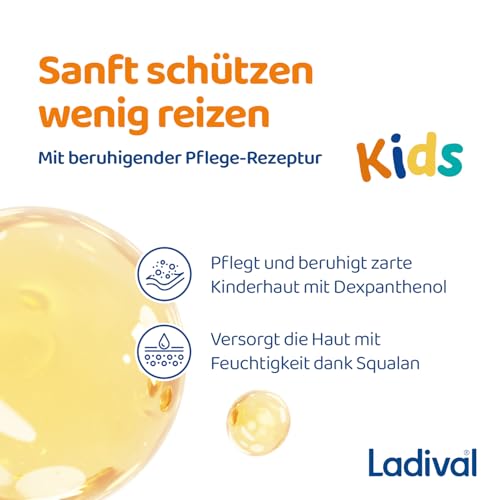 Empfindliche Kinderhaut Sonnenschutz-Spray LSF 50+: Sonnencreme für Kinder und Babys ab 6 Monaten, pflegend, extra wasserfest, mit 4-fach Zellschutz, 150ml